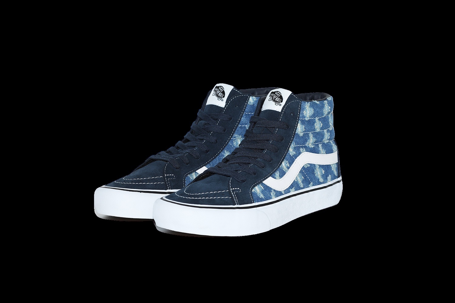 Supreme®/Vans® Hole Punch Denim Sk8-Hi Pro view 5